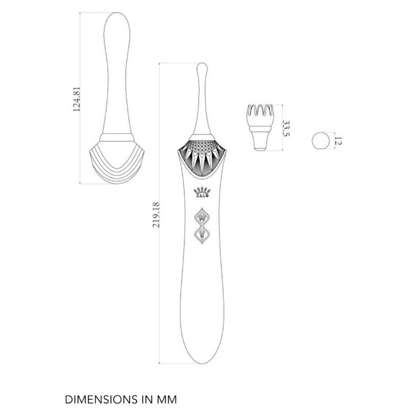 ESTIMULADOR ZALO - BESS 2 CLITORAL MASSAGER PURPLE