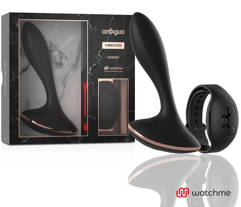 VIBRADOR DE CONTROLE REMOTO WATCHME ANAL VERNET