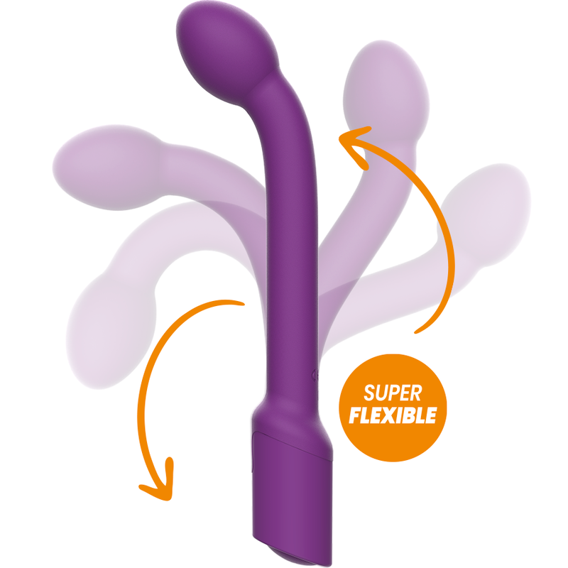 VIBRADOR ESTIMULADOR DEL PUNTO G FLEXIBLE REWOFLEX