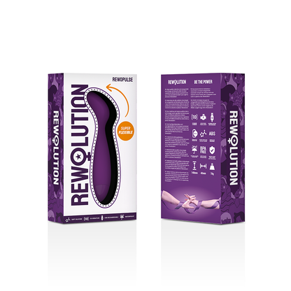 ESTIMULADOR G-SPOT FLEXÍVEL DE REWOLUTION REWOPULSE