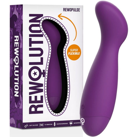 ESTIMULADOR G-SPOT FLEXÍVEL DE REWOLUTION REWOPULSE