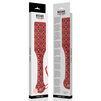 BEGME RED EDITION VEGAN LEATHER PADDLE