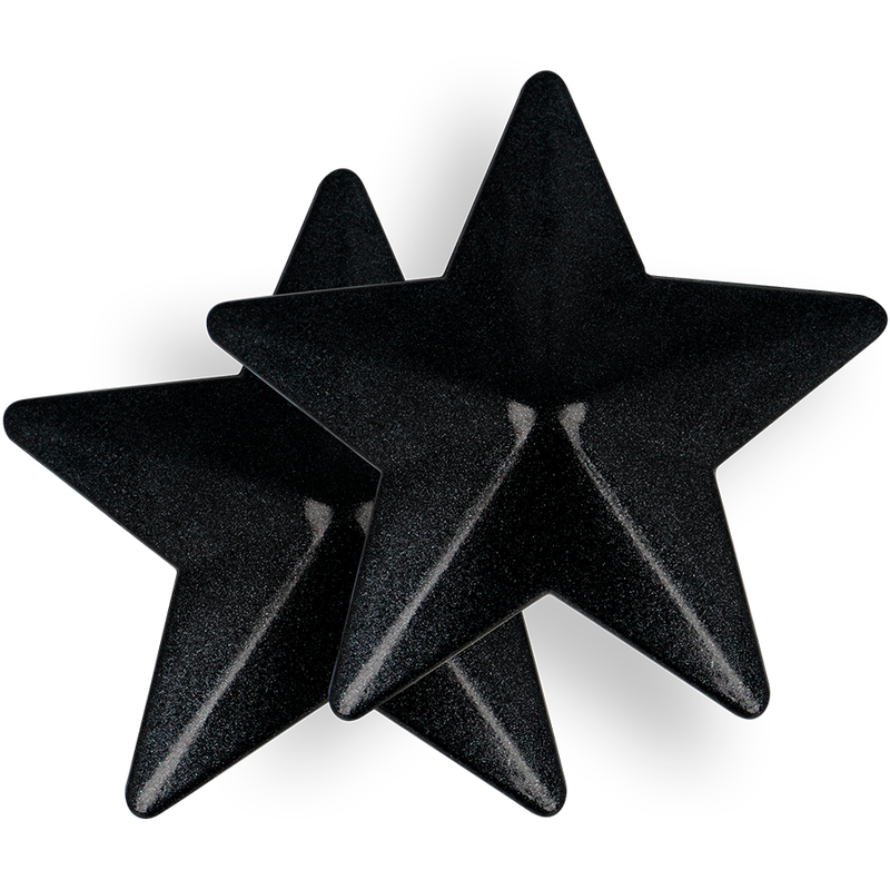 BLACK STAR NIPPLE COVERS