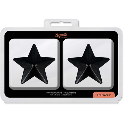 BLACK STAR NIPPLE COVERS