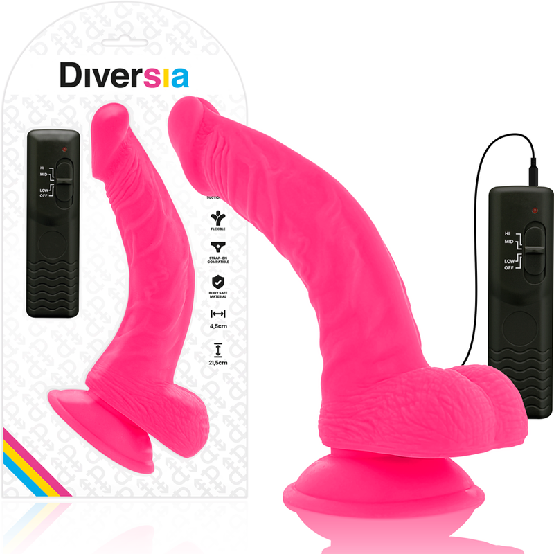 DIVERSIA™ - VIBRAÇÃO FLEXÍVEL DIVERSIA 21,5 CM