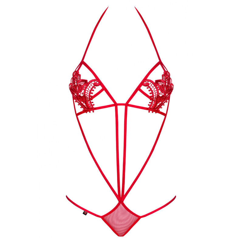 BODY TEDDY LUIZA VERMELHO S/M