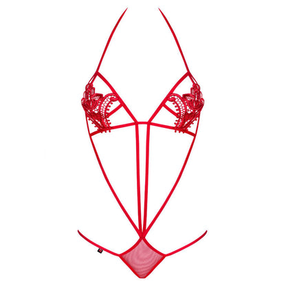 BODY TEDDY LUIZA VERMELHO S/M