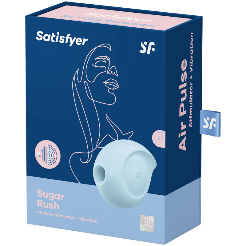 ESTIMULADOR E VIBRADOR SATISFYER SUGAR RUSH