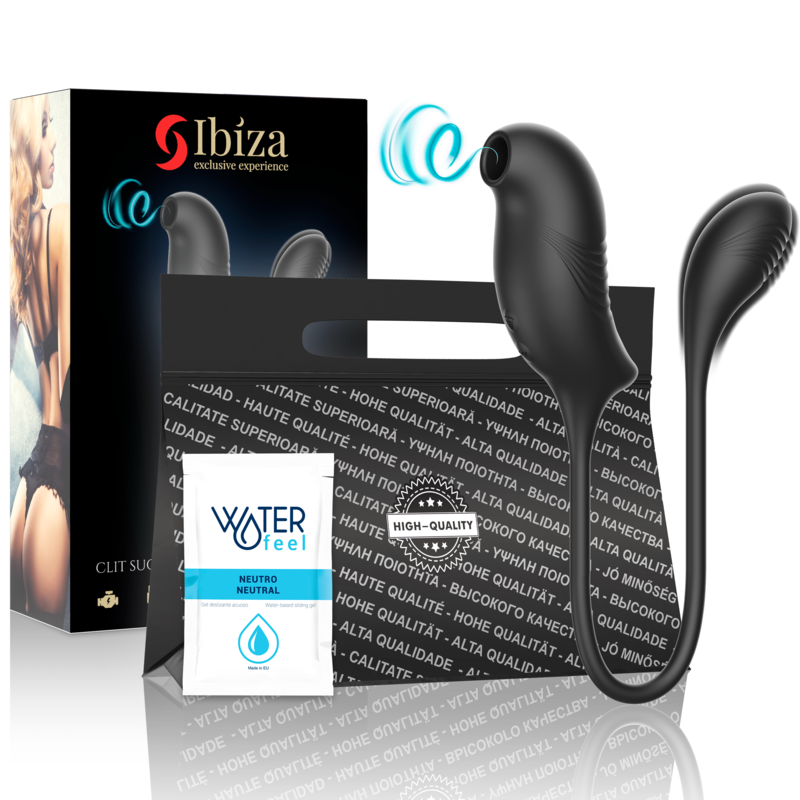 IBIZA CLT SUCKER STIMULATOR AND VIBRATOR