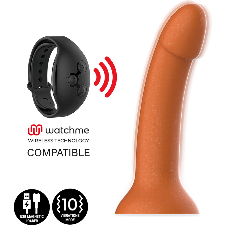 MYTHOLOGY RUNE ROYAL DILDO M - VIBRADOR WATCHME TECNOLOGIA SEM FIO COMPATÍVEL