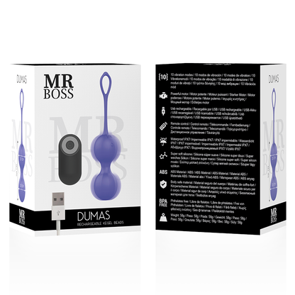 MR BOSS™- DUMAS PERLINE KEGEL VIBRANTE TELECOMANDADO