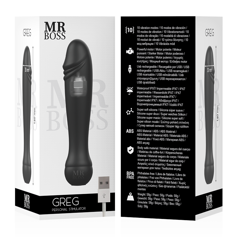 MR BOSS™-ESTIMULADOR PERSONAL GREG