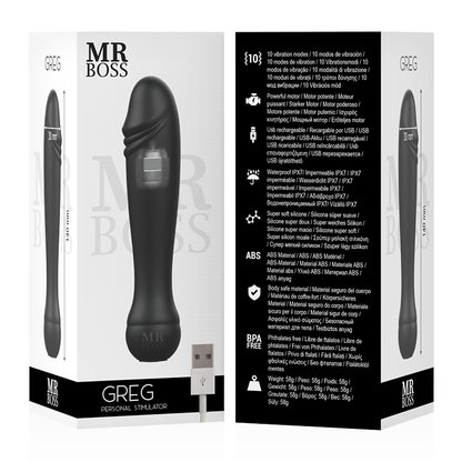 MR BOSS™-ESTIMULADOR PERSONAL GREG