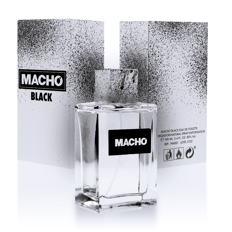 PERFUME MACHO BLACK EAU DE TOILETTE 100 ML