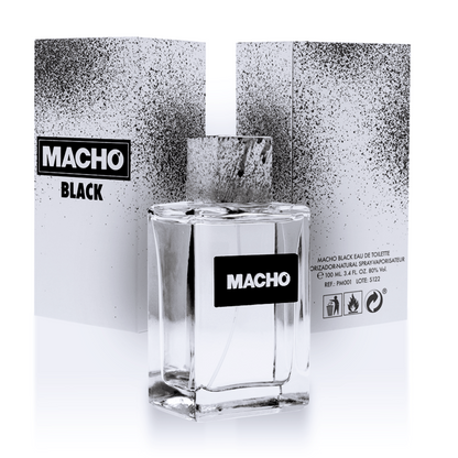 PERFUME MACHO BLACK EAU DE TOILETTE 100 ML