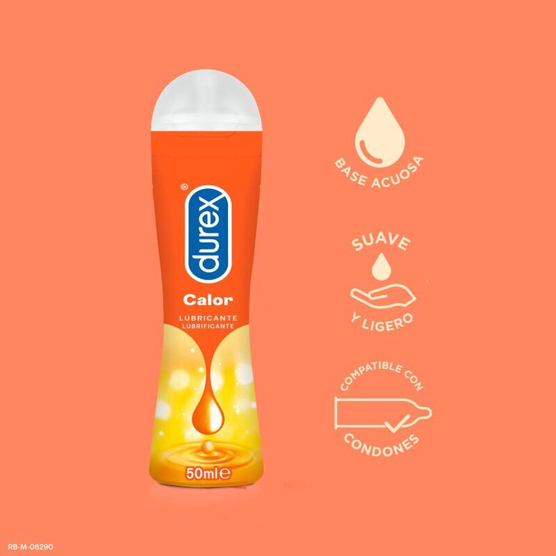 DUREX - LUBRIFICANTE EFEITO CALOR DUREX PLAY 50ML