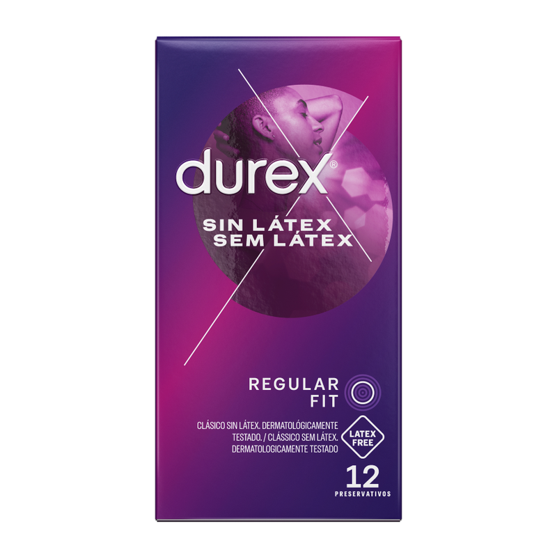 DUREX - CONDONES SIN LATEX 12 UNIDADES