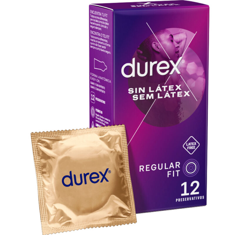 DUREX - CONDONES SIN LATEX 12 UNIDADES