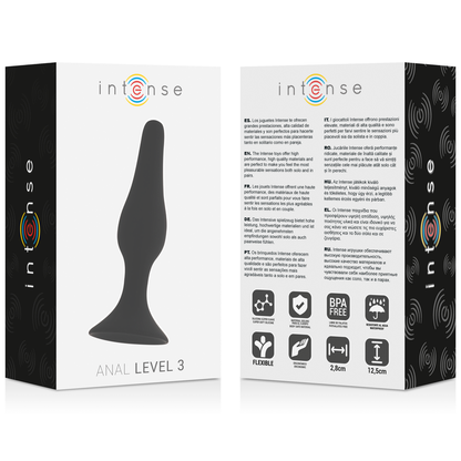 INTENSE ANAL LEVEL 3 12.5 CM BLACK