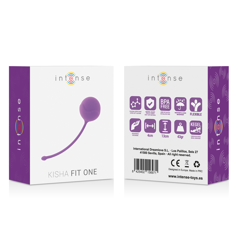 INTENSO KISHA FIT ONE SILICONA KEGEL MORADO