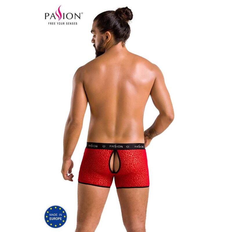 PASSION - 046 SHORT PARKER RED L/XL