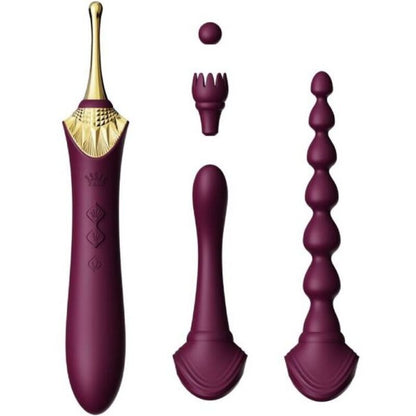 ZALO STIMULATOR - BESS 2 CLITORAL MASSAGER PURPLE