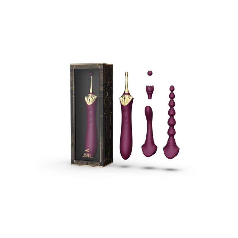 ZALO STIMULATOR - BESS 2 CLITORAL MASSAGER PURPLE