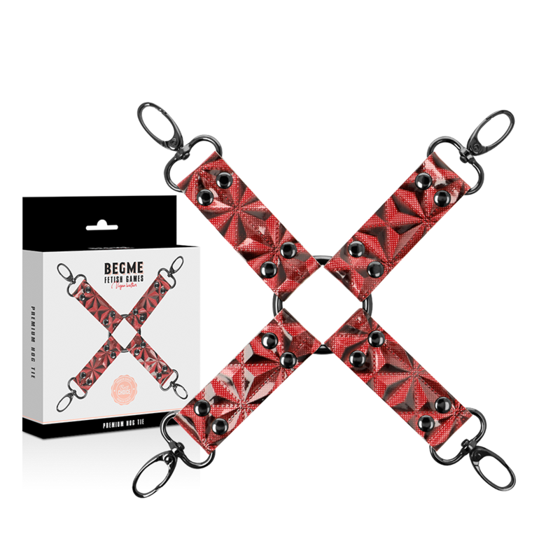 BEGME - RED EDITION HOG TIE VEGAN LEATHER