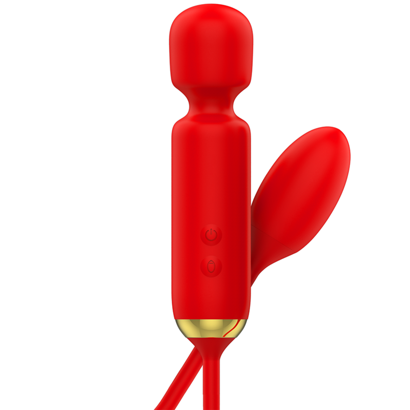 MIA™ - TUSCANY DOUBLE WAND OF PLEASURE + EGG VIBRATOR