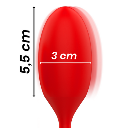 MIA™ - TUSCANY DOUBLE WAND OF PLEASURE + EGG VIBRATOR