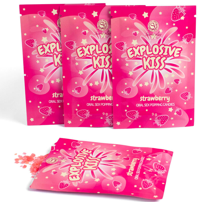 EXPLOSIVE STRAWBERRY SWEETS