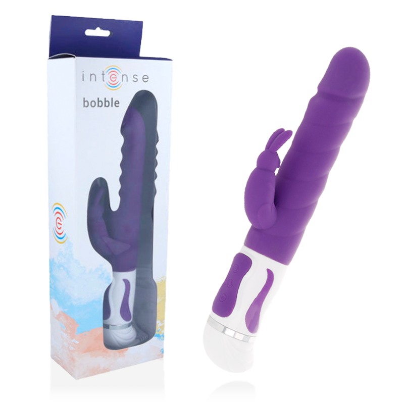 INTENSO BOBBLE VIBRADOR RABBIT ROXO