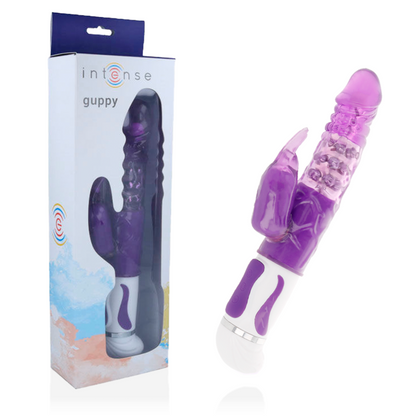 INTENSO GUPPY VIBRADOR CONEJO MORADO