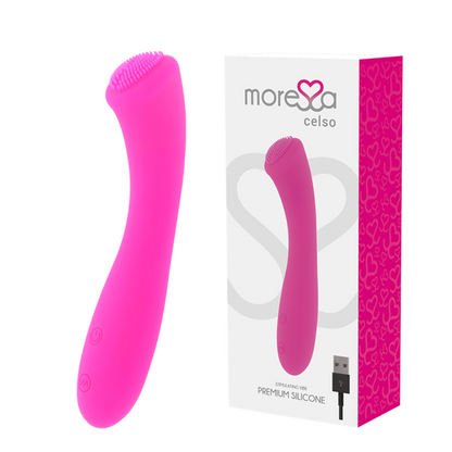 VIBRADOR SILICONE MORESSA CELSO PREMIUM RECARREGÁVEL