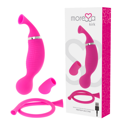 VIBRADOR MORESSA KIRK PREMIUM SILICONE RECARREGÁVEL