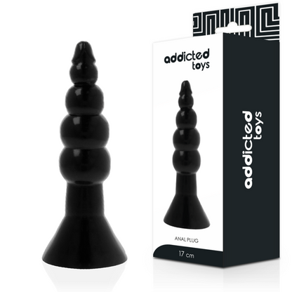 ADDICTED TOYS™ - PLUG ANAL 17CM NEGRO