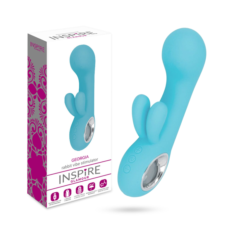 VIBRADOR INSPIRE GLAMOUR - GEORGIA TURQUOISE