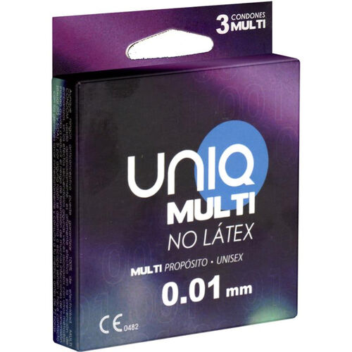 UNIQ - MULTI SEM LÁTEX 3 UNIDADES