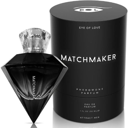 EYE OF LOVE - MATCHMAKER BLACK DIAMOND FEROMONA PERFUME ATTRACT HER 30 ML