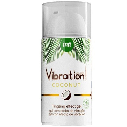 INTT - VIBRATION GEL POWERFUL VEGAN STIMULANT LIQUID VIBRATOR COCONUT FLAVOR