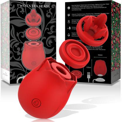 TWO HEADS CLITORAL STIMULATOR LUXURY EDITION