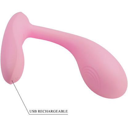 BAIRD G-SPOT 12 VIBRAÇÕES RECARREGÁVEL ROSA COM APLICATIVO