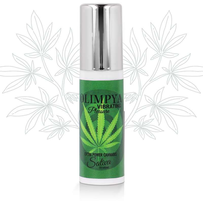 VIBRATING PLEASURE EXTRA SATIVA CANNABIS