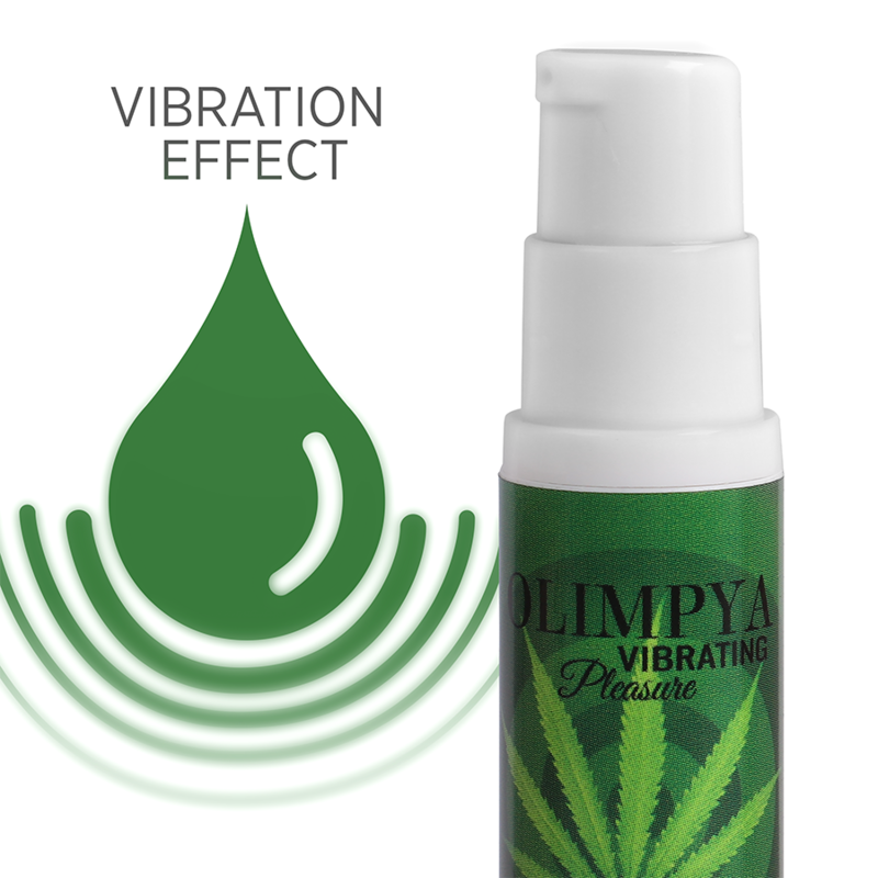 VIBRATING PLEASURE EXTRA SATIVA CANNABIS