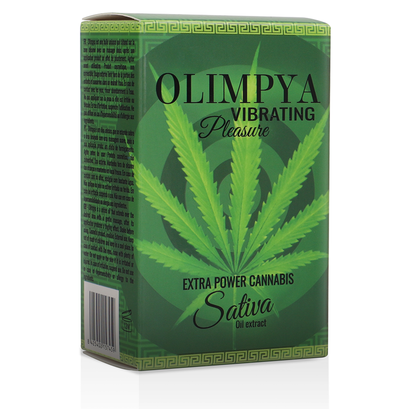 VIBRATING PLEASURE EXTRA SATIVA CANNABIS