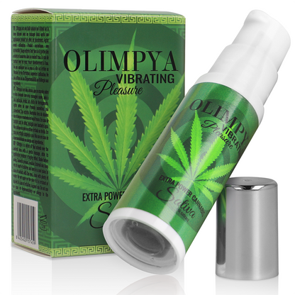 VIBRATING PLEASURE EXTRA SATIVA CANNABIS