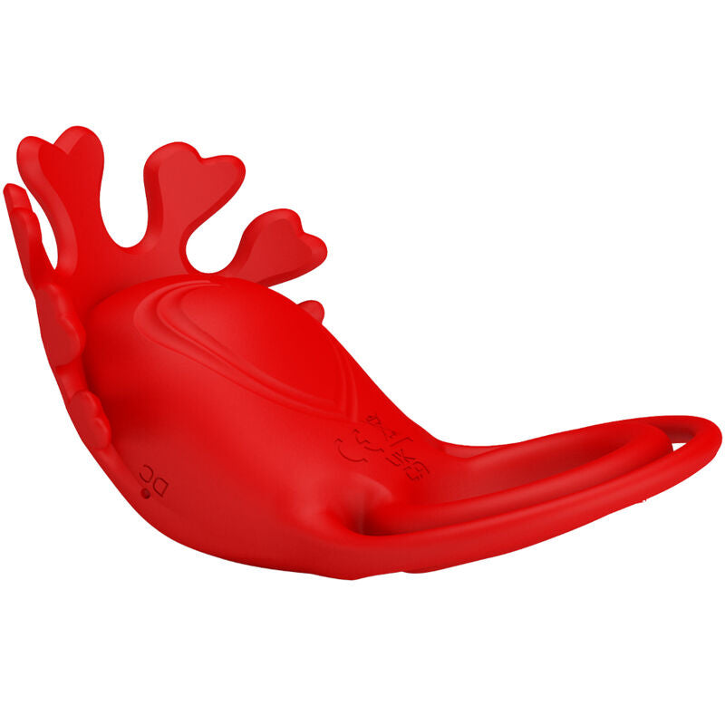 ANEL VIBRADOR RUBEN 7 VIBRAÇÕES SILICONE VERMELHO