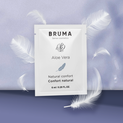 BRUMA™ - GEL DESLIZANTE DE ALOE VERA NATURAL CONFORT À BASE DE ÁGUA 6 ML