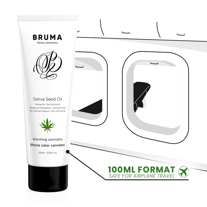 MRUMA™ - SATIVA SEED OIL SLIDING GEL HEATING CANNABIS FLAVOR 100 ML