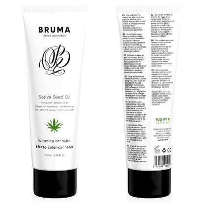 MRUMA™ - SATIVA SEED OIL SLIDING GEL HEATING CANNABIS FLAVOR 100 ML